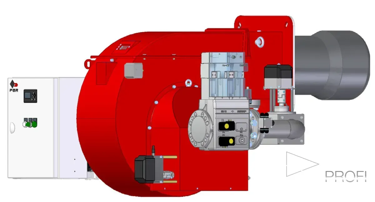 Горелка газовая FBR GAS P 350/M CE TL EL EVO + R. CE-CT D2"-S-F50
