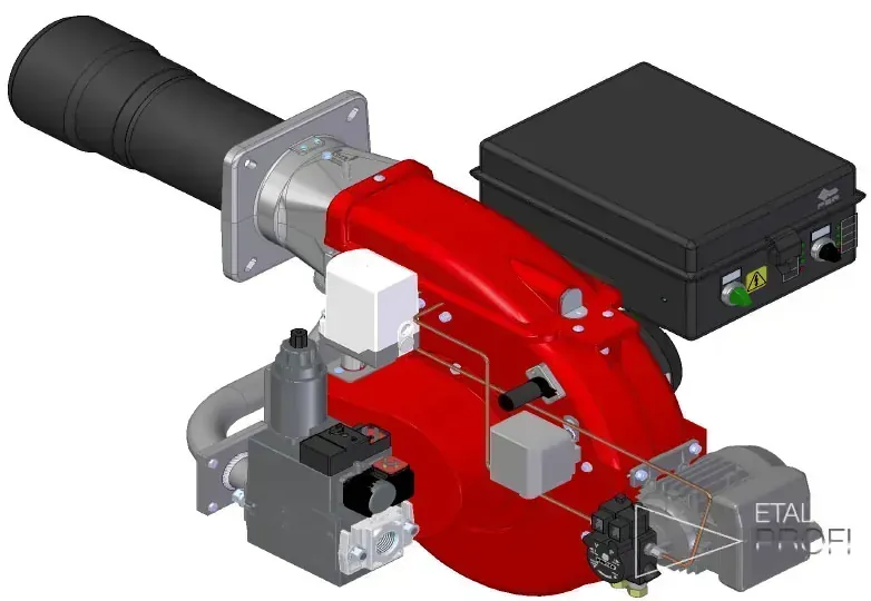 Горелка комбинированная FBR K 4/2 TC EVO2 + R. CE D1"1/2-S — артикул 004106R057035, купить в интернет-магазине ЭТАЛОН