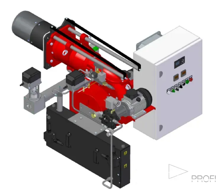 Горелка комбинированная FBR KN 7/2 TL + R. CE-CT D2"