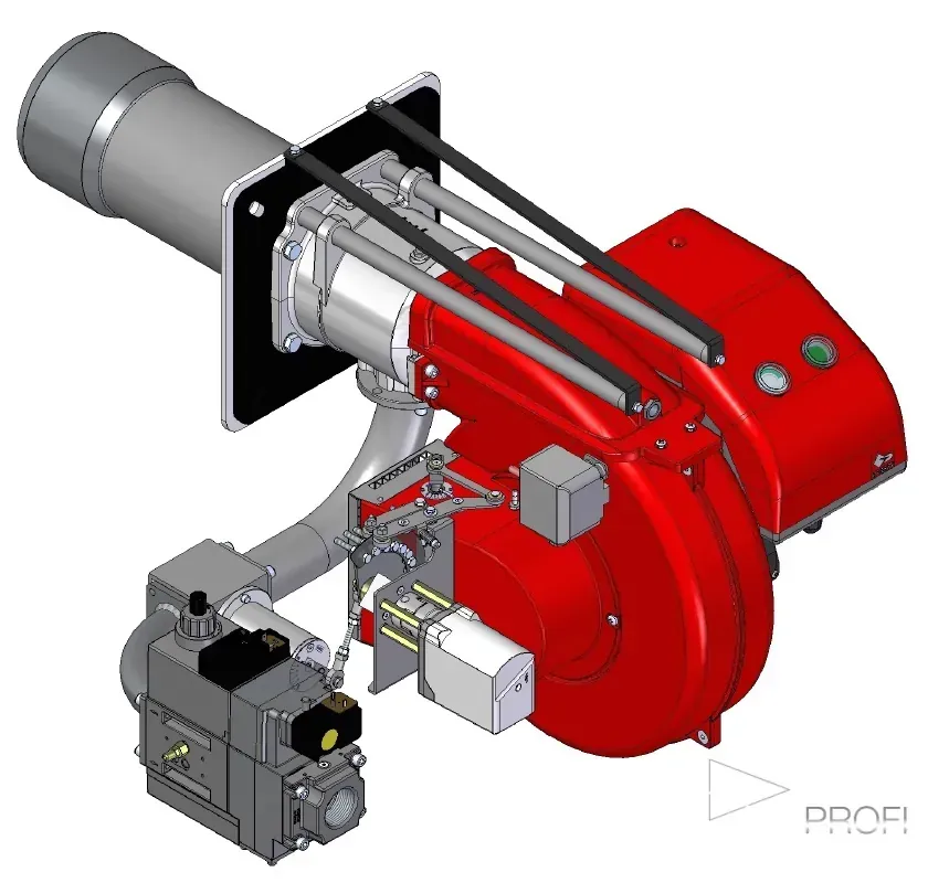 Горелка газовая FBR GAS XP 80/M CE TC + R. CE D1"1/2-S